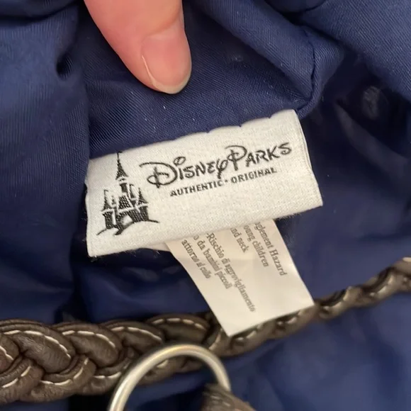 Disney Parks Mickey Blue/ White striped Tote Bag - Picture 6 of 6